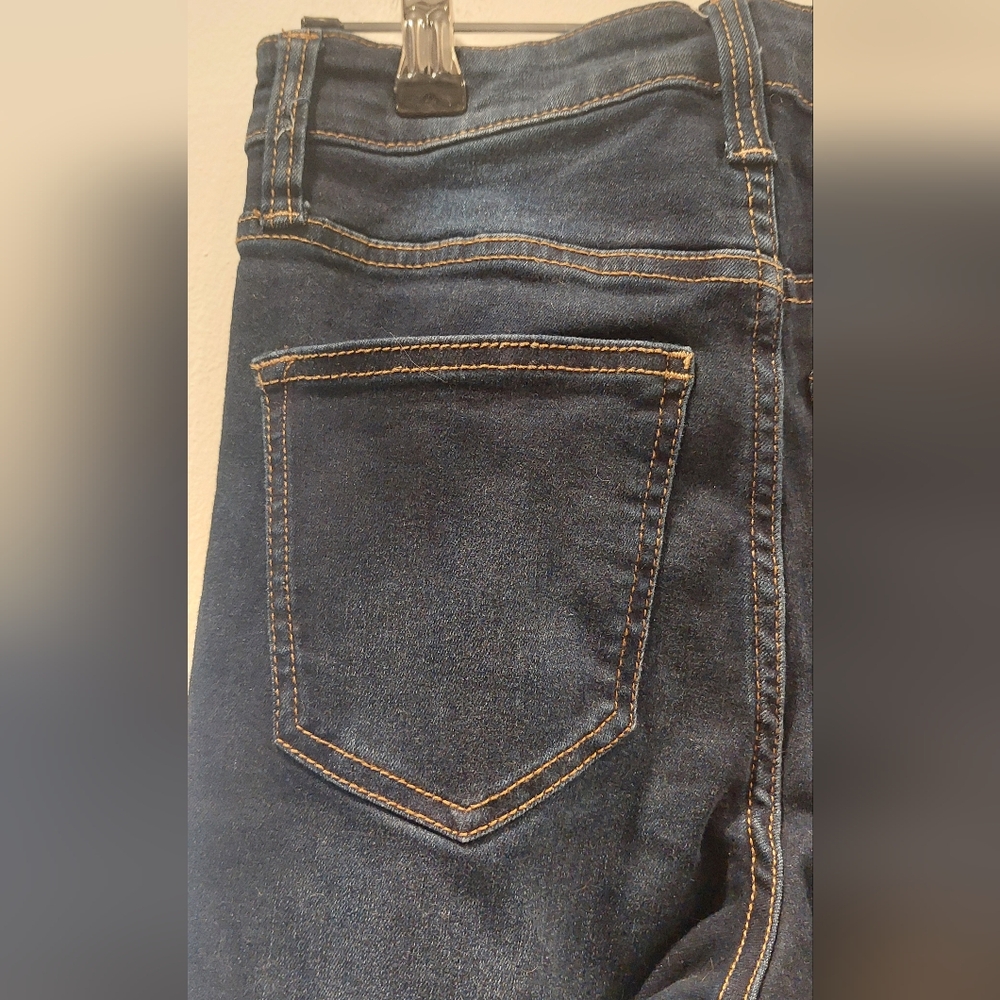 Celebrity Pink Midnight Blue Distressed Skinny Jeans - Picture 7 of 10